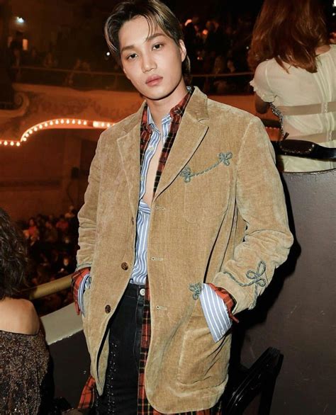 exo kai gucci ambassador|kai gucci dresses.